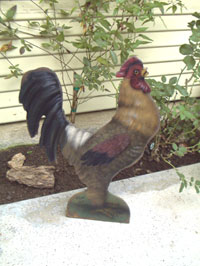 Rooster - Boardwalk Originals Rooster Decoration & Display